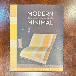 Modern Minimal Quilting Book